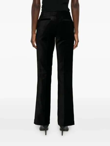 Pantaloni Forte_forte de catifea negru