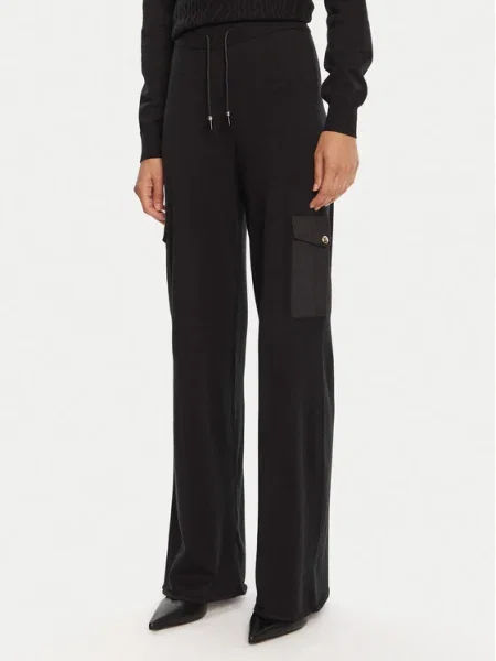 Liu Jo Sport Pantaloni tricotați negru