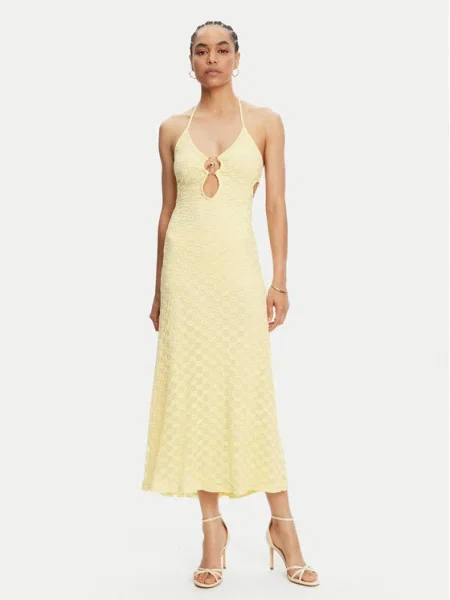 BARDOT Rochie cocktail Rosala galben