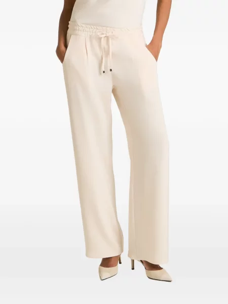 Pantaloni Kiton cu cordon roz