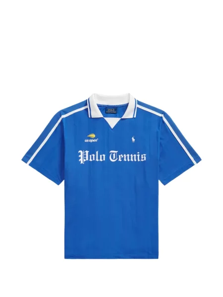 Șapcă Polo Ralph Lauren de mătase cu dungi cu cataramă albastru