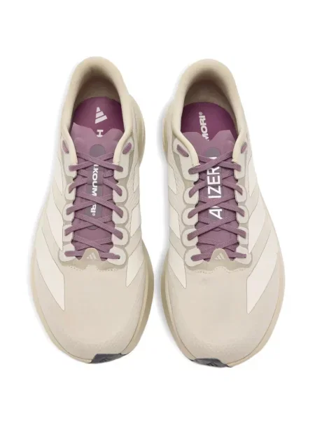 Бягане маратонки Adidas Adizero на райета черно