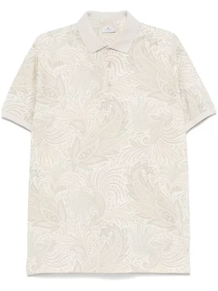 Polo Etro cu imagine cu model paisley