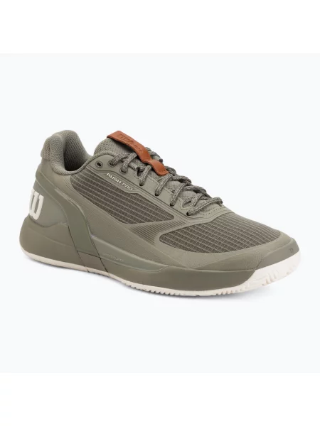 Încălțăminte de tenis pentru bărbați Wilson Rush Pro 5 vetiver/tofu/caramel cafe