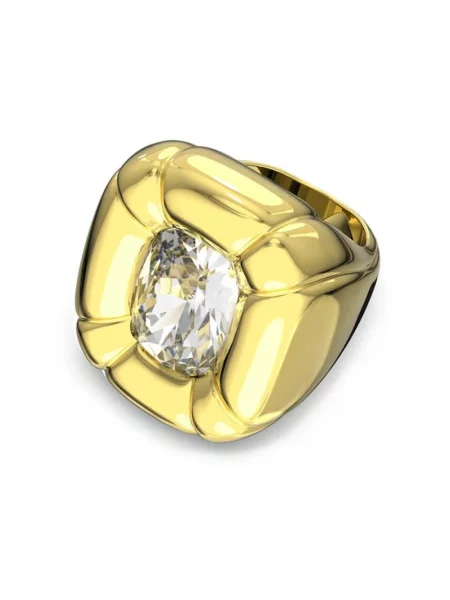 Pierścionek Swarovski żółty