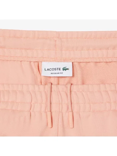 Lacoste Szorty Polarowe O Regularnym Kroju różowy