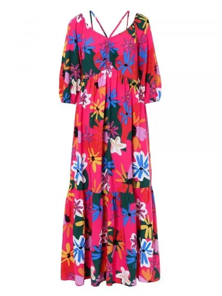 TATUUM Rochie PALMIKO mai multe culori roz