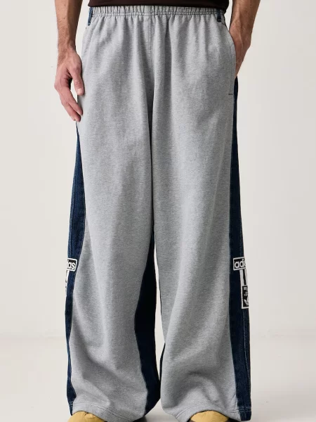 Adidas Originals teplákové nohavice pánske Adibreak sivá