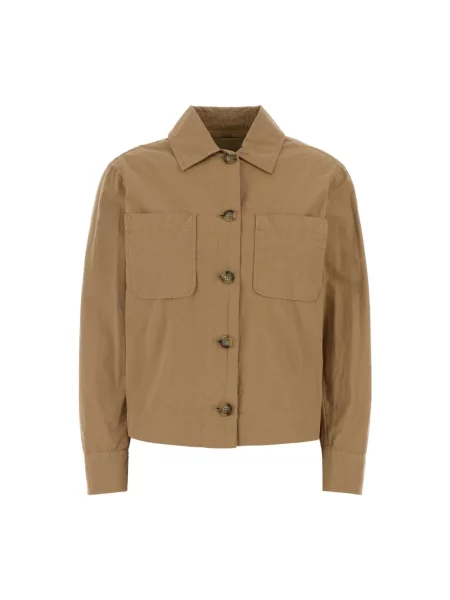 Kurtka koszulowa Woolrich beżowa
