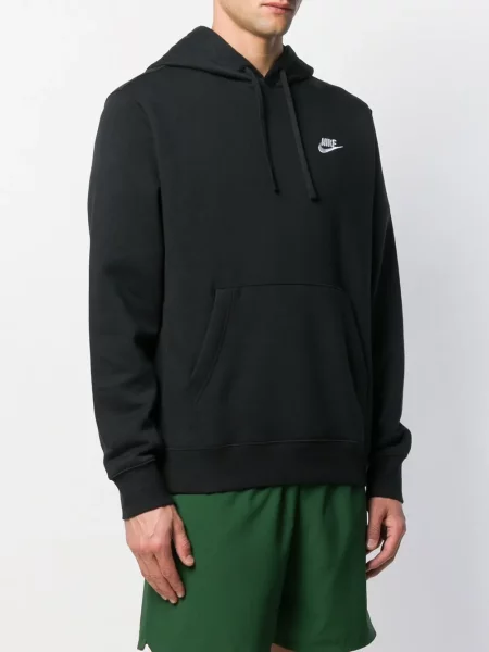Krátký tričko Nike s výšivkou černé