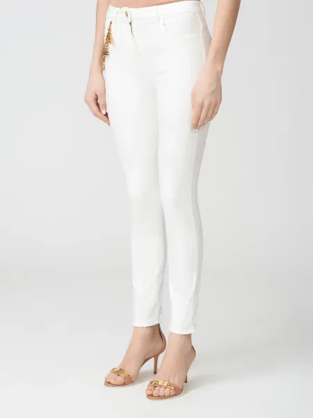 Джинсы Elisabetta Franchi белые