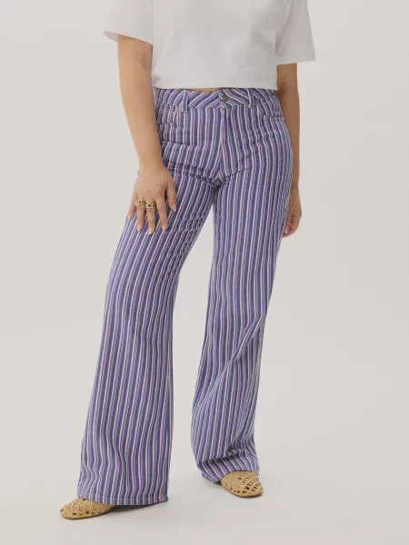 KAVAZI Jeans albastru roșu