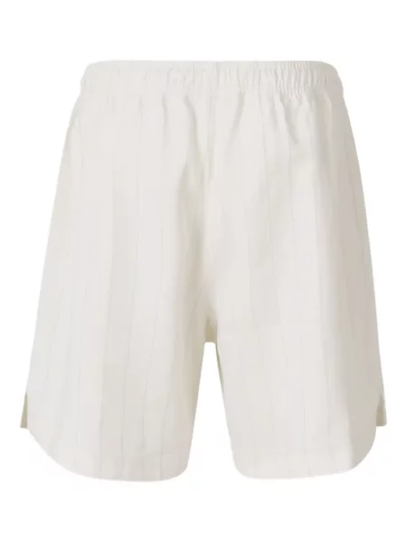 Pantaloni scurți Wales Bonner de in cu dungi alb