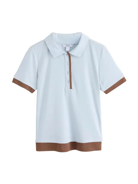 Next Tricou maro / bazalt gri