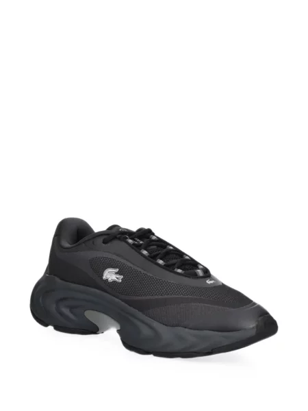 Sneakerși Lacoste plasă chunky negru
