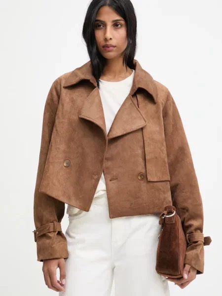 Answear.LAB kurtka brązowa