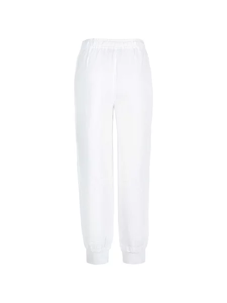 Pantaloni Emporio Armani alb