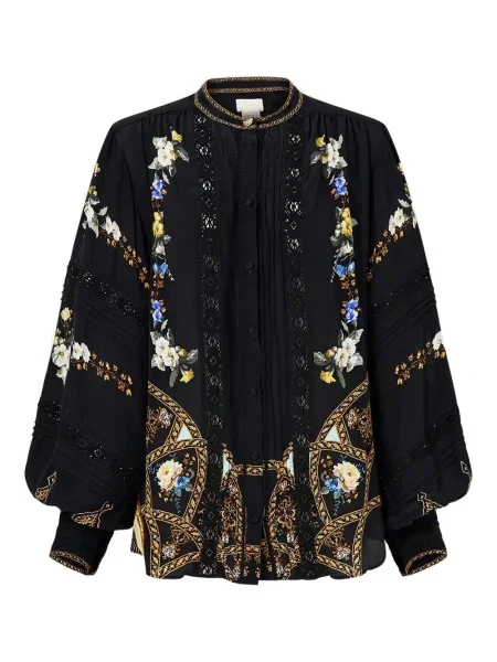 Bluză Camilla lungă negru