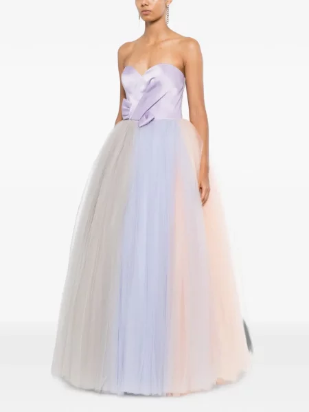 Rochie Viktor&rolf Soir din tul fără bretele violet