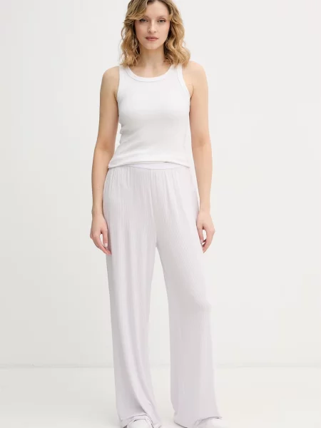 Calvin Klein Underwear pyžamové kalhoty fialové
