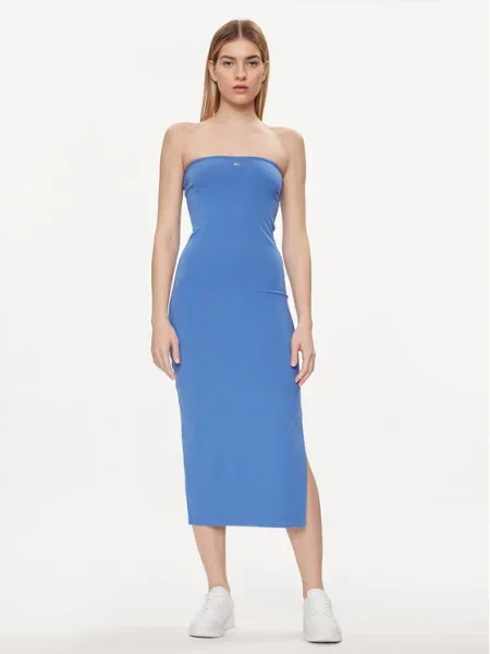 Tommy Jeans Rochie de vară albastru