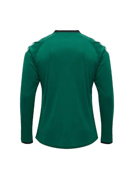 Hummel Costum de trening închis / alb verde