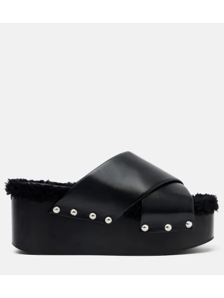 Sandale Le Monde Beryl din piele negru