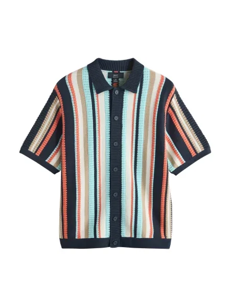 Next Košile tmavě / námořnická modř / tyrkysová / tmavě oranžová béžová