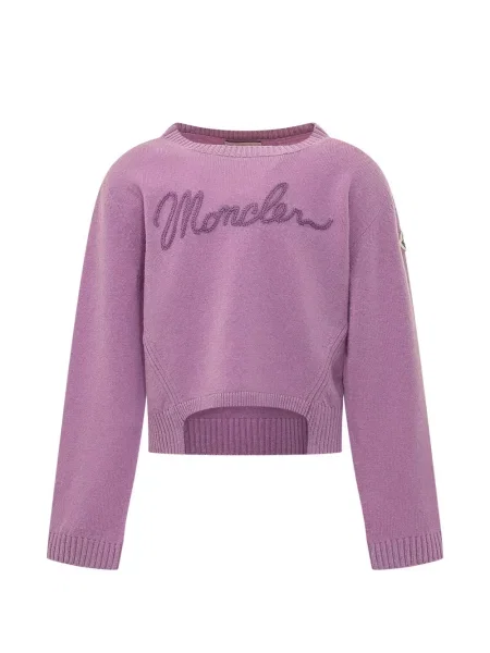 Sweter dziecięcy Moncler Enfant fioletowy