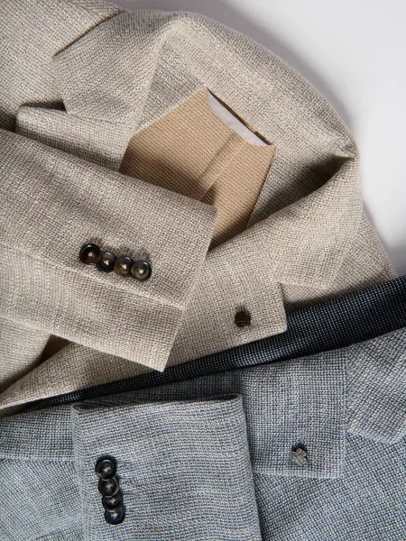 Reserved Костюмный пиджак slim fit бежевий
