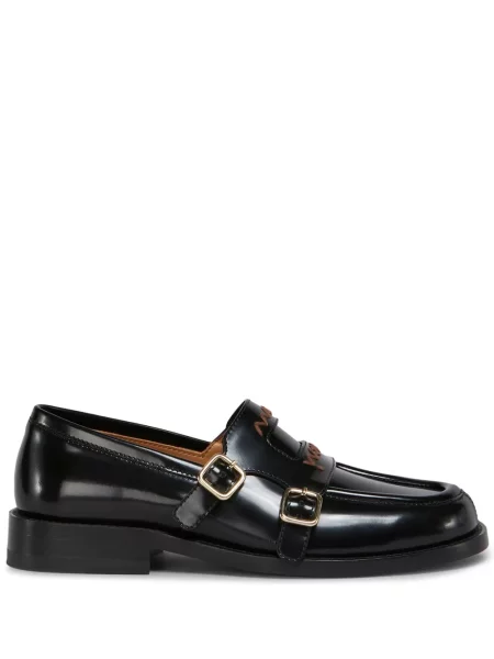 Pantofi loafer Marni din piele negru
