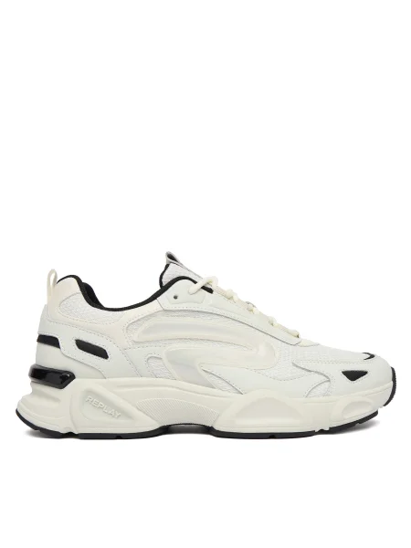 REPLAY Sneakers GMSIQ alb
