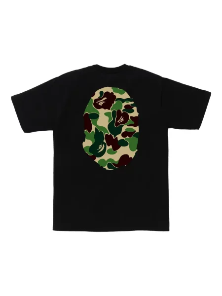 Tricou A Bathing Ape® cu imagine cu model camuflaj negru