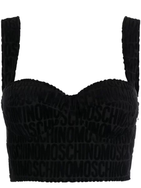 Sutien Moschino din jerseu