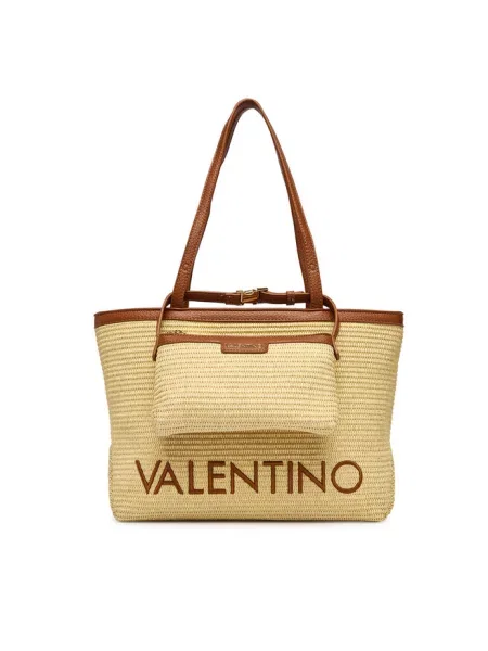 Shopperka Valentino Bags brązowa