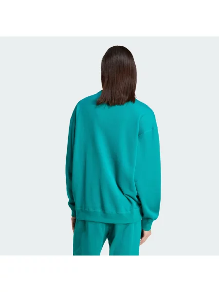 Adidas Bluzy Mężczyzna S Bluza Reflective Crewneck Equipment Green zielony
