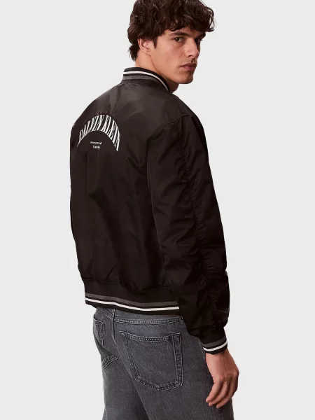 Джинсова куртка Calvin Klein Jeans чорна