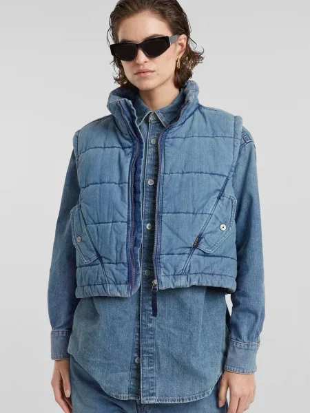 Утеплений жилет G-star Raw синій