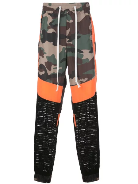 Pantaloni God's Masterful Children din material terry portocaliu