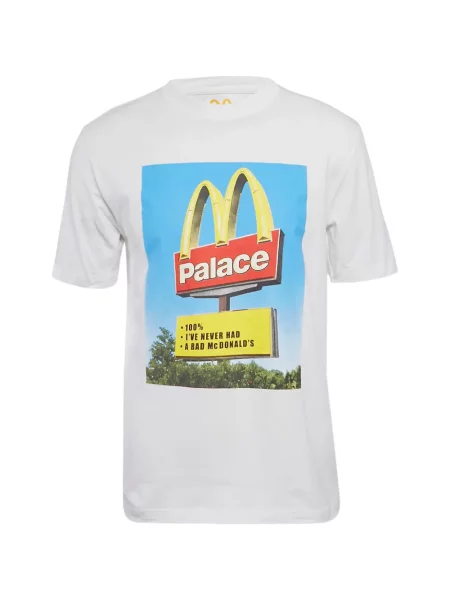 Tricou Palace cu imagine alb