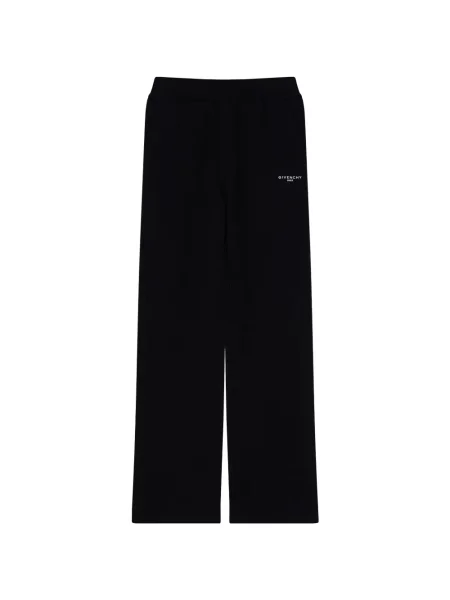 Pantaloni de jogging Givenchy din fleece negru