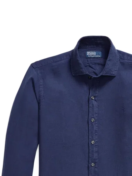 Czapka z daszkiem Polo Ralph Lauren w kratkę z twillu biznesowa niebieska