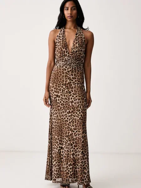 Bardot rochie ELERA bej