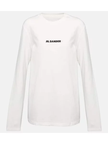 Hanorac Jil Sander alb