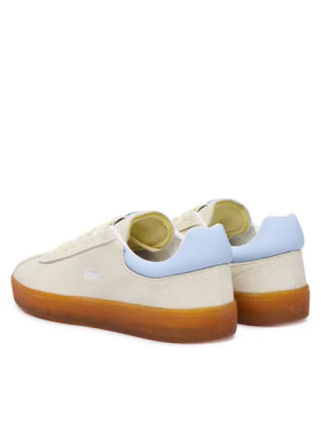 Lacoste Baseshot Sneakers tenisice za žene od brušene kože bež
