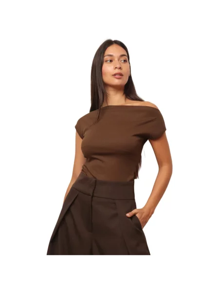 Top La Modeuse maro