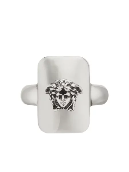 Inel Versace argintiu