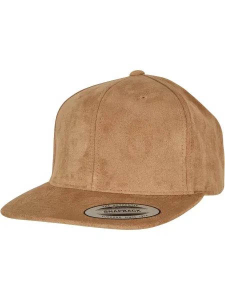Kapa s šiltom Flexfit iz semiša rjava