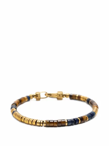 Brăţară Nialaya Jewelry cu dungi de tigru