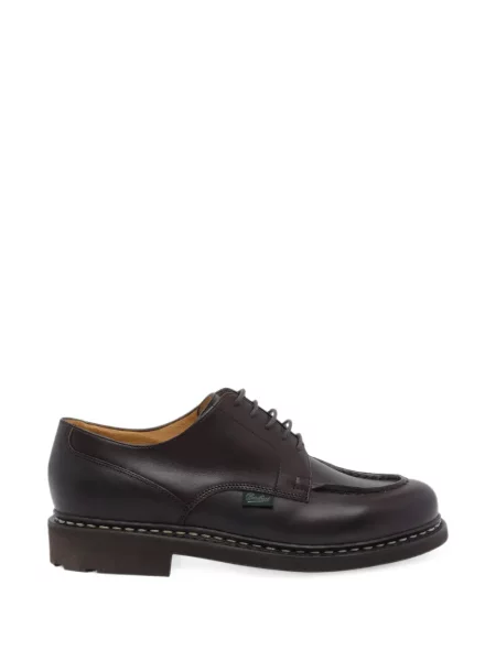 Pantofi derby Paraboot din piele maro